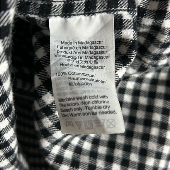J. Crew Mercantile Gingham Shirt Jacket Size S - Picture 11 of 11